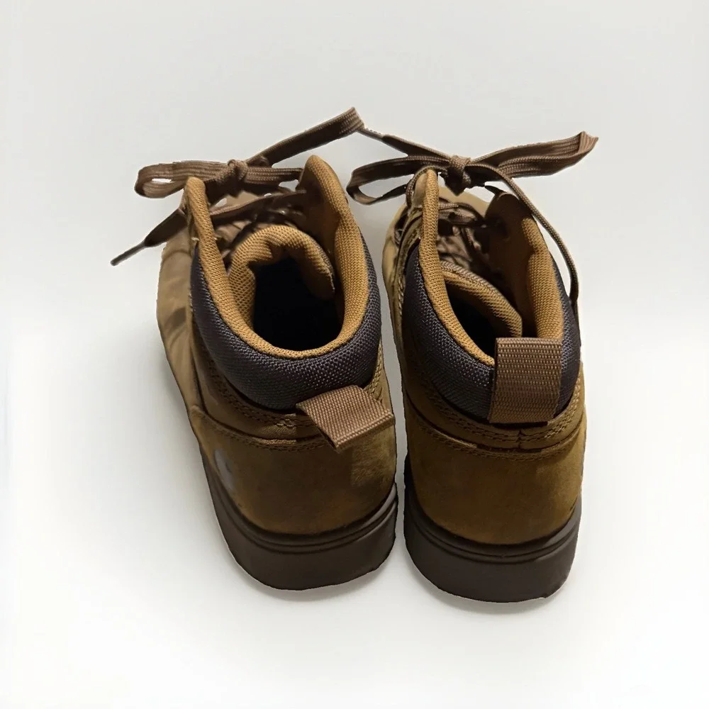 Carhartt Detroit Chukka Mens 10 Brown Leather Work Shoes FC4054-M